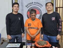 Sat Narkoba Polres Simalungun Bekuk Dua Bandar Narkoba dalam Satu Hari, Sita Ratusan Gram Sabu, Ganja dan Ekstasi
