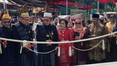 Hut Ke 154 Kota Pematangsiantar,Walikota Siantar  Meresmikan Monumen Raja Siantar XIV Sang Nangwaluh Damanik