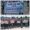 Wakil Bupati Simalungun Lepas  Team  RBM GK PS Yang Di Meriahkan Marching Band SMA GKPS Raya