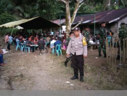 Polsek Serbalawan Berduka, Bhabinkamtibmas Hadiri Pemakaman Prada Rahayu Sagala; Himbauan Penting Layanan 110 Polri
