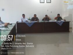Kodim 0207/Simalungun Dukung Penuh Perang Melawan Narkoba di Pematang Siantar