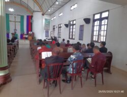 BABINSA KORAMIL 14/RAYA AMANKAN PERAYAAN IBADAH KENAIKAN YESUS KRISTUS DI GKPS GETSEMANE