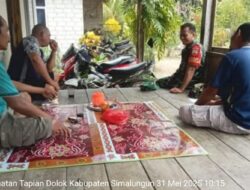Pererat Sinergi, Babinsa Ajak Warga Dolok Maraja Tingkatkan Keamanan Lingkungan
