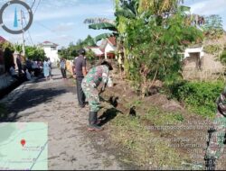 Babinsa Ajak Warga Simarimbun Jaga Kebersihan, Wujudkan Lingkungan Sehat dan Asri