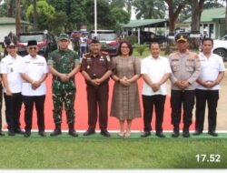 Kapolres Simalungun Sambut Kunjungan Kerja Kepala Staf Tni Ad Dalam Upaya Penguatan Sinergi TNI-POLRI