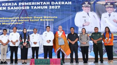 Bupati Samosir Buka Musrenbang RKPD 2027, Dorong Pembangunan SDM dan Penguatan Ekonomi
