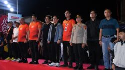 Gubernur Sumatera Utara Bersama Bupati Samosir Lepas Peserta Lomba 100K Trail of The Kings 2026